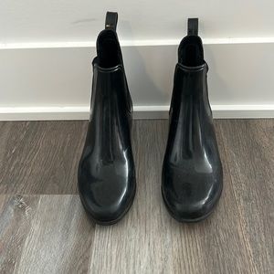 LONDON Fog Women's Waterproof Chelsea Rain Boots Size 6